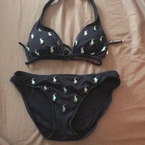 Ralph Lauren polo print bikini
